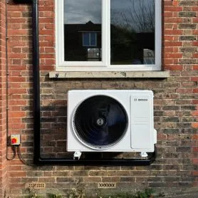 Heat pump installation
